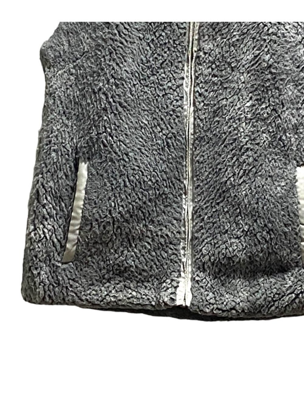 Southern Shirt Company Gray Zip Up Vest Coastal Fall-Ready - Picture 7 of 12